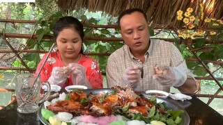 THỎ QUAY TRONG MỀM NGOÀI GIÒN, Ăn Kèm Bánh Bò Ngon Hết Sảy _ 9