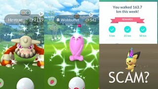 New shiny heatran and Wobbuffet plus a week of egg hatching on this event?