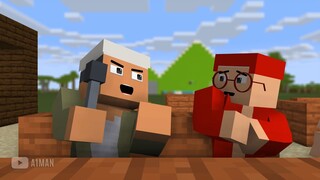 Upin & Ipin TOK DALANG MARAH UNCLE AH TONG | Musim 15 (Minecraft Animation)