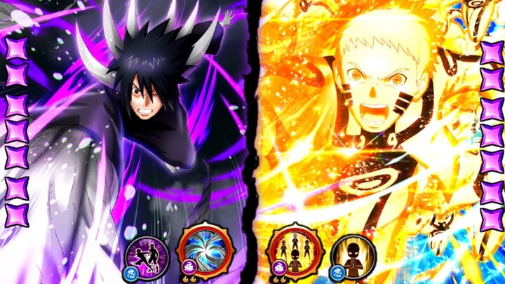 Obito Uchiha Rampage Vs Naruto Hokage Ex Re-Kit | Solo AM Gameplay | Naruto x Boruto Ninja Voltage