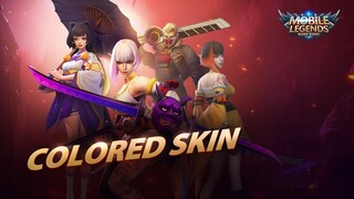 Karina & Kagura & Hayabusa | Colored Skin | Mobile Legends: Bang Bang!