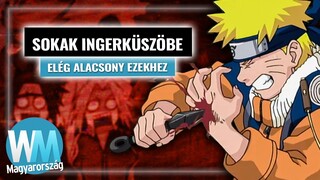 Top 10 cenzúrázott "Naruto" pillanat