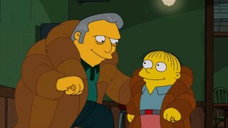 The Simpsons: Cảnh sát trưởng nhờ ông trùm băng đảng chăm sóc con trai Ralph