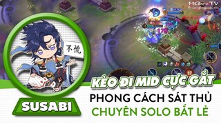 Onmyoji Arena | Susabi - Hoang, kèo cực gắt ở mid, bắt lẻ thì chấm hết