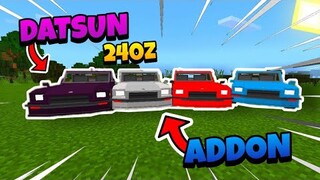 DATSUN 240z Addon | Addon For Minecraft P.E. 1.16+