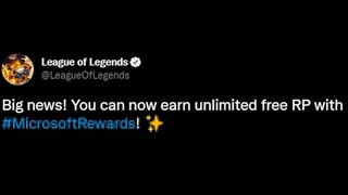 Riot are giving away unlimited free RP!?