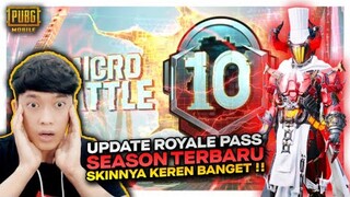 UPDATE!! AKHIRNYA KELUAR ROYALE PASS TERBARU , GILA KEREN BANGET INI SKINNYA !!  - PUBG MOBILE