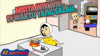 TENSI EMAK GILA NAIK SAAT PAK SOPIR TRUK OLENG PULANG KERJA | Kartun Animasi Lucu