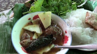 Food Travel | Bún thịt nướng chuẩn vị Hà Nội, nước dùng nóng nghi ngút