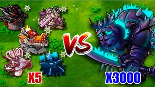 PVZ 1 Fusion Challenge!! 5 Ultimate Plants Vs Obsidian Gargantuar – Who Will Win?