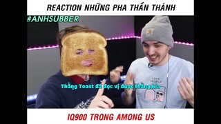 KaitoX Vietsub | React những pha thần thánh IQ900 trong Among Us | MrBeast Vietsub