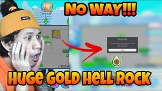 This Trade Deleted My Newly Hatched Huge Gold Hell Rock In Pet Simulator X New Update | Roblox