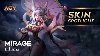 Efek yang menakjubkan dari Liliana! - Mirage Liliana Skin Spotlight - Garena AOV