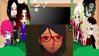 Upper Moons react to Fem! OC || Kny/ Ds || 1/3 ||