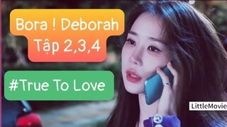 Nữ chính bị bạn trai bỏ rơi,tức giận làm trò hề trước mặt công chúng=Phim: Bora ! DeBorah Tập 2,3,4