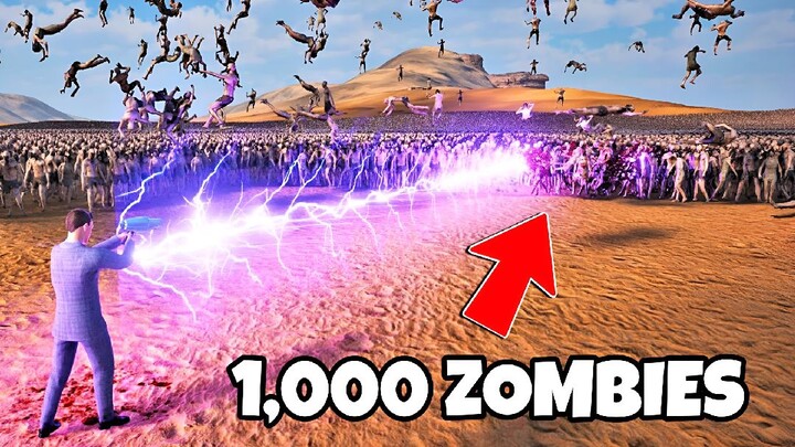 NIKOLA TESLA vs 1,000 ZOMBIES