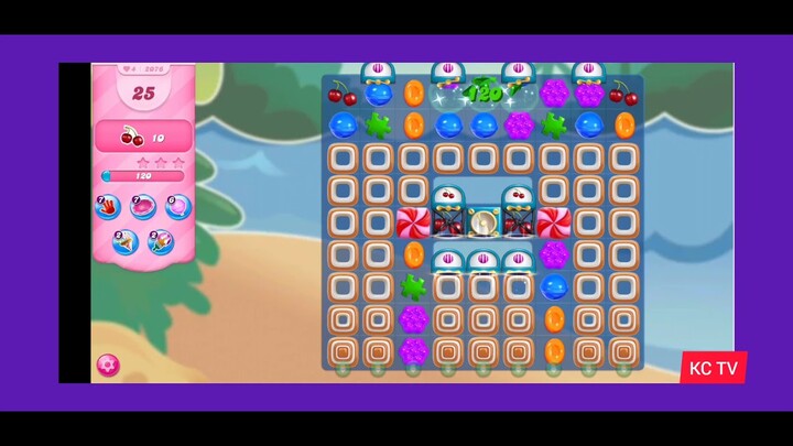 CANDY CRUSH SAGA LEVEL 2076 NEW VERSION NO BOOSTER