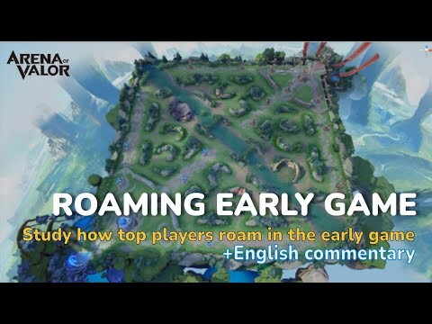 AoV | Early game guide: ROAMING pt 1 [Updated for 2022 with English commentary]