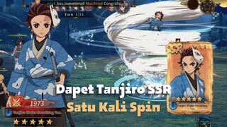 GG Dapet Tanjiro SSR Di Spin Pertama !!