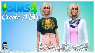 The Sims 4 - Making My First Sims 4 Sim EVER ( Jordan Castillo )