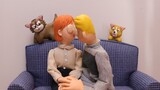 Who "took" all Dad's money 😹🤦‍♂️🐶 Ginger and Dad stop motion short film