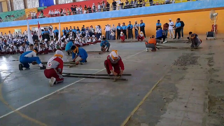 Jumbara PMI OKU ke 6||Tandu Tutup Mata 😱