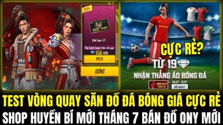 OB35 Shop Huyền Bí Mới Tháng 7 Bán Đồ Và Thẻ Vô Cực Giá Rẻ, Test Vòng Quay Săn Đồ Bóng Đá Giá Cực Rẻ