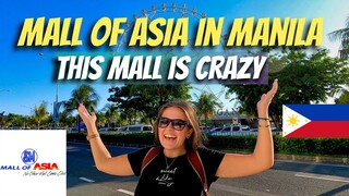 Filipino Shopping Malls are CRAZY 🇵🇭  MALL OF ASIA in Manila, Philippines