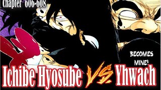 Bleach Chapter 606-607-608 Ichibē Hyōsube vs. Yhwach ( The power of Black )