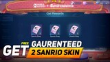 HOW TO GET GUARANTEED 2 SANRIO SKINS FROM DELIGHTFUL VENDING SURPRISE EVENT | MLBB