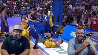 Americans React to Philippines Gilas - Australia brawl | FIBA World Cup 2019 Asian Qualifiers