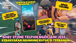 GTA V RP - BOBY STONE TELPON NGERJAIN JESS ( KEBANYAKAN NGOMONG KOTOR DI TERBANGIN ) !?😂