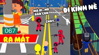 SQUID GAME | TRÒ CHƠI CON MỰC - ĐI TRÊN KÍNH - NỐI MÀU VÀ NHỚ HÌNH || PLAY TOGETHER