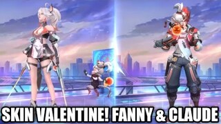 PENJELASAN CARA DAPETIN SKIN LIMITED FANNY & CLAUDE VALENTINE !! EFEK NYA KEREN BANGET !