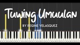 Tuwing Umuulan by Regine Velasquez synthesia piano tutorial + sheet music