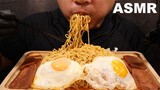 ASMR EATING HOT & SPICY INDOMIE WITH SPAM ANG EGGS