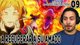 😮LA ELFA VS EL TÍO DRAGON-Isekai Ojisan CAP 09 REACCIÓN+RESEÑA