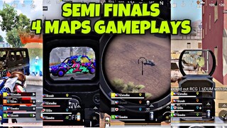 HOW WE PLACED TOP 1 IN SEMI FINALS 80K PRIZEPOOL TOURNAMENT | ALL 4 MAPS MY POV