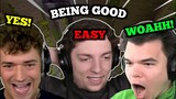 Jelly, Josh and Crainer Being Good At A Game For 8 Minutes Straight Part#2