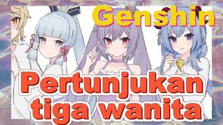 Pertunjukan tiga wanita