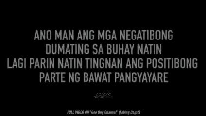 Geo Ong once said (Tito Geo Mindset iszz..🤩)