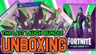 Fortnite The Last Laugh Bundle(PS4/PS5/Xbox Series X/Nintendo Switch) Unboxing