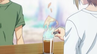 Explain why oolong tea is flammable? ! [Blue Sea/Famous Scene]