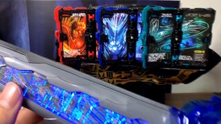 No change in sound effects? ! DX Kamen Rider Saber Holy Blade, Erqi Blades Water Power Sword Flowing
