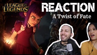 A Twist of Fate | Cinematic - League of Legends | COUPLE REACTS