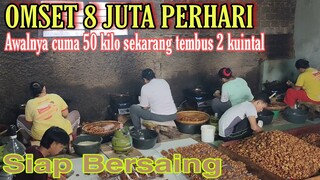 BISNIS YG TETAP EKSIS!! 8 JUTA PERHARI DARI 50 KILO SEKARANG 2 KUINTAL 1 KALI BIKIN | USAHA RUMAHAN