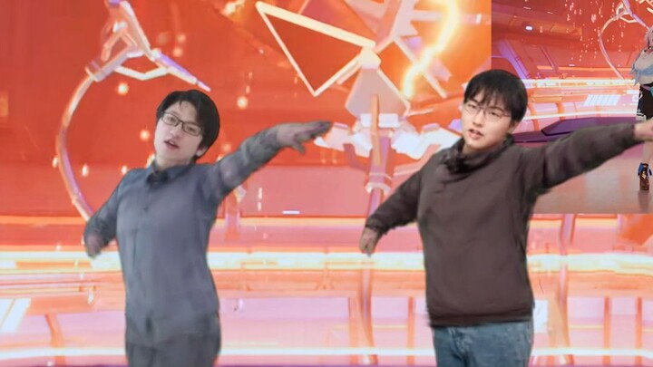 [AI Bottle Master + điệu nhảy tại gia hai người theo phong cách Pan] Ping Pan tán tỉnh nhau❥(^_-)
