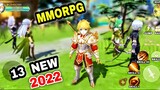 Top 13 NEW Best MMORPG Android Games on 2022 | Top MMORPG Open World Games on 2022 Android iOS