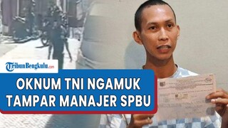 Tak Punya Barcode, Oknum TNI Ngamuk Tampar Manajer SPBU di Palu, Ditolak Isi Pertalite