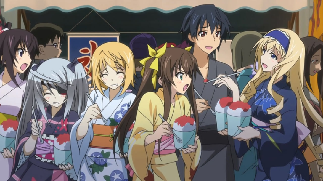 Infinite Stratos episode 1 - BiliBili